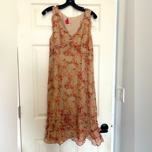Flowy Tan Dress